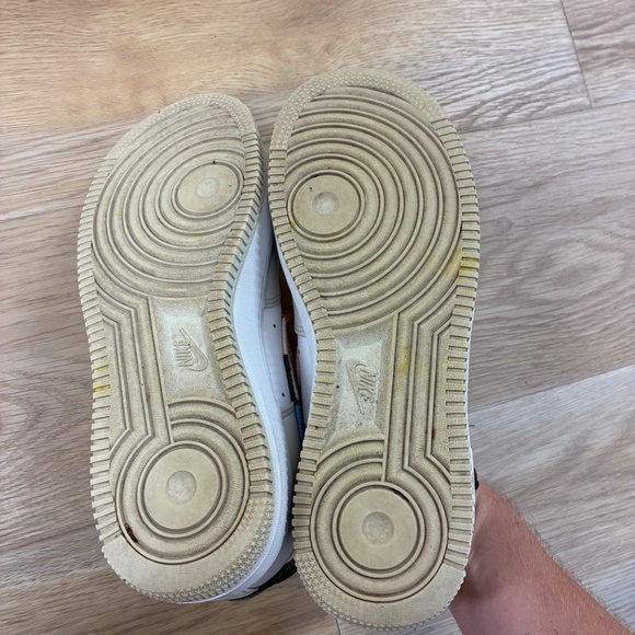 Nike Air Force 1 All Petals United Embroidered Sneakers Women's Size 7.5 Skater - Picture 7 of 8